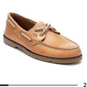 MEN'S SPERRY LEEWARD 2 EYE BOAT SHOES SIZE 10.5